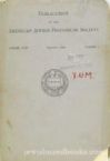 Publication Of The American Jewish Historical Society Vol 44 No. 1 - Sept 1954